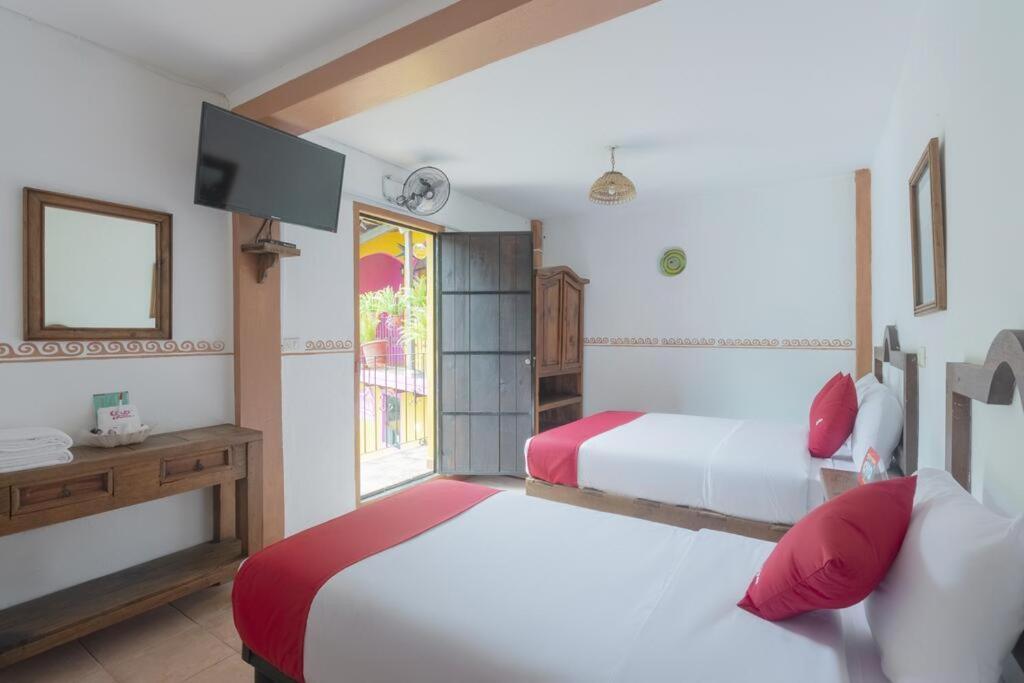 Hotel Coyopolan Xico المظهر الخارجي الصورة
